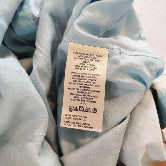 Anthropologie Maeve The Lillian Cap Sleeve Button Front Midi Dress Tulip Size XS - Picture 11 of 15